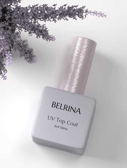 UV Top Coat Soft Glitter